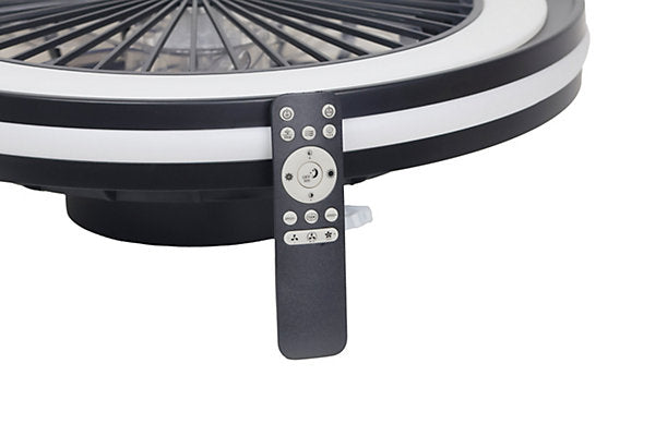 Ventilador de Techo Seynave Sergio LED RGB Negro 46 cm