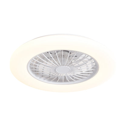 Clemo Ventilador de Techo 48 cm con LED RGB y Control