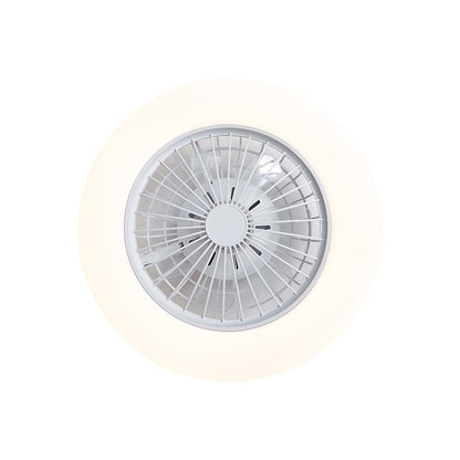 Clemo Ventilador de Techo 48 cm con LED RGB y Control