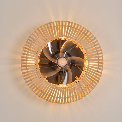 Corep Fortaleza Ventilador de Techo Madera Ø50 IP20 20W E27