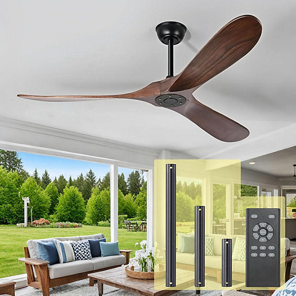 EXQUIO Ventilador de Techo Silencioso 223 cm con o sin Luz