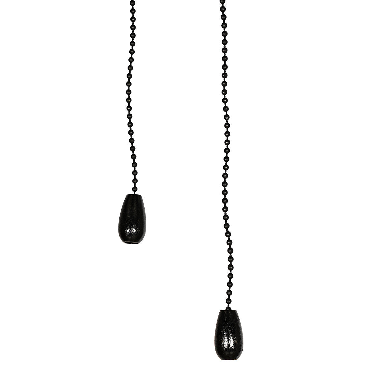 Ventilador de Techo Negro con Madera 3 Luces Mistral Vidro