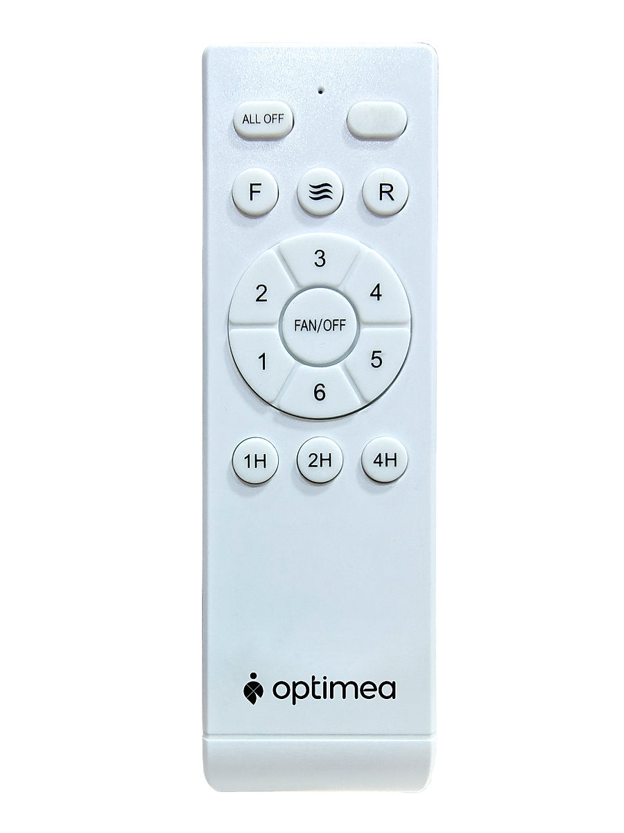 Optimea OVR-B130B Ventilador de Techo Blanco