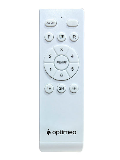 Optimea OVR-B130B Ventilador de Techo Blanco
