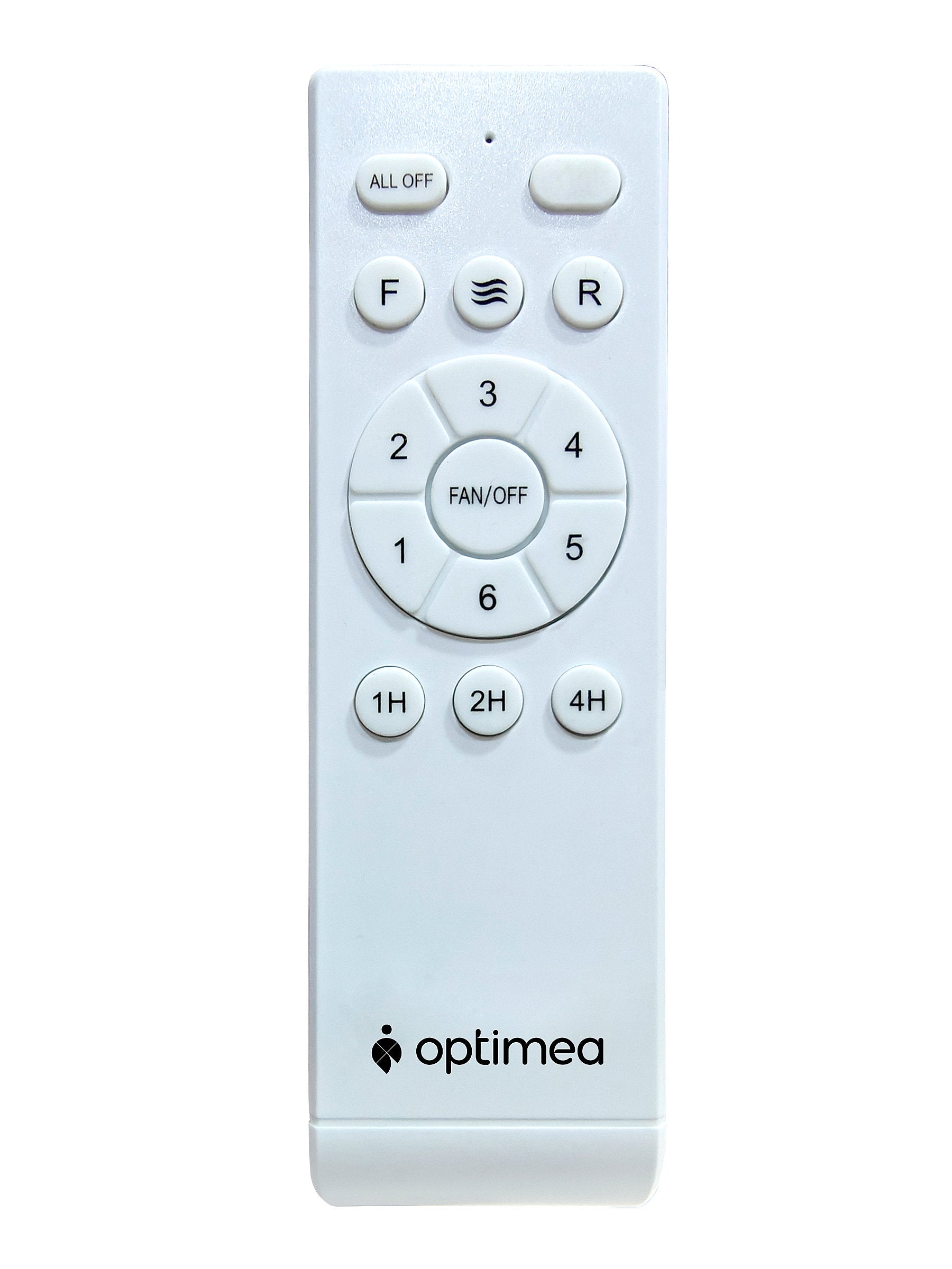Optimea OVR-B130W Ventilador de Techo Madera 130 cm Marrón