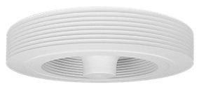Exhale Ventilador de Techo Sin Palas Blanco Sin LED