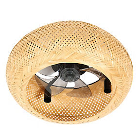 Farelek Canissea Ventilador de Techo Silencioso Ø50 cm 4 Lámparas E27
