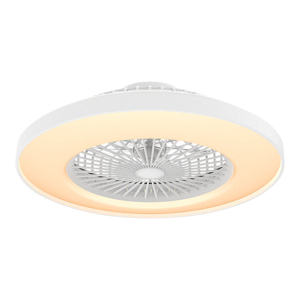 GoodHome Ventilador de techo silencioso LED 60 cm - Control incluido