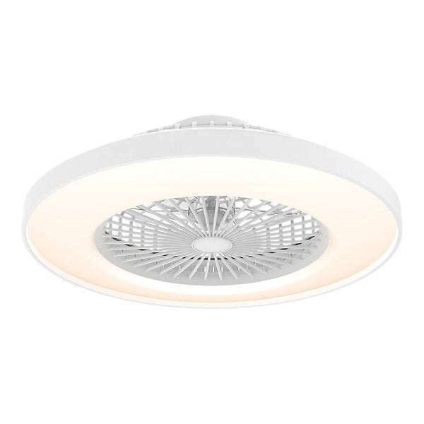 GoodHome Ventilador de techo silencioso LED 60 cm - Control incluido