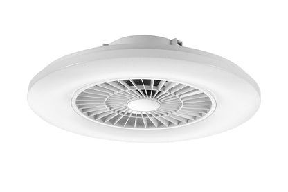 Ventilador de techo silencioso con luz LED 60 cm Seynave José