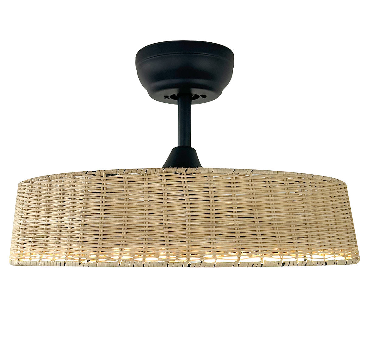 Farelek Solava Ventilador de Techo Silencioso 50 cm Madera Clara Mando