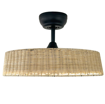 Farelek Solava Ventilador de Techo Silencioso 50 cm Madera Clara Mando