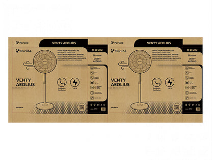Pureline VENTY AEOLIUS Ventilador Industrial 100W 7 Palas