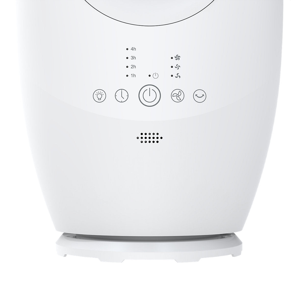 Ventilador Móvil Blanco con LED 45W 61dB(A)
