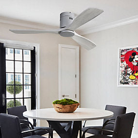 Fortuna Lai Ventilador Techo 132 cm MaderaDC Reversible