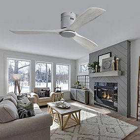 Fortuna Lai Ventilador Techo 132 cm MaderaDC Reversible
