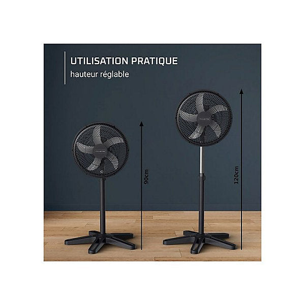 Ventilador Rowenta EcoConcu Turbo Essential VU3110F3 Negro 560 mm