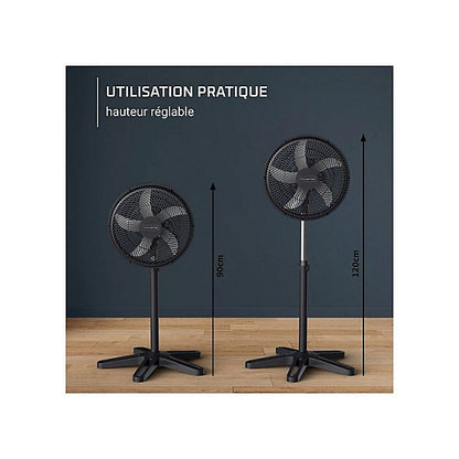 Ventilador Rowenta EcoConcu Turbo Essential VU3110F3 Negro 560 mm