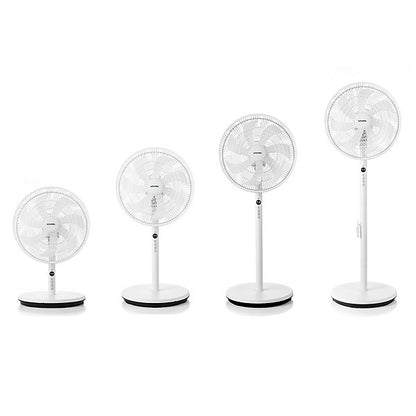 Scholtès Ventilador de Pie 4 en 1 35 cm Blanco