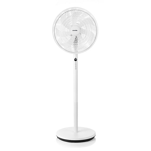 Scholtès Ventilador de Pie 4 en 1 35 cm Blanco