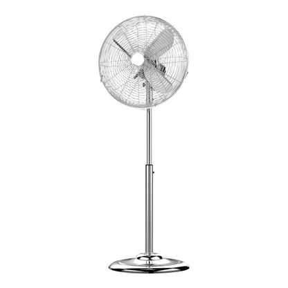 Ventilador De Pie 45W Metal Chrome TX-16GA Refrescante Y Elegante