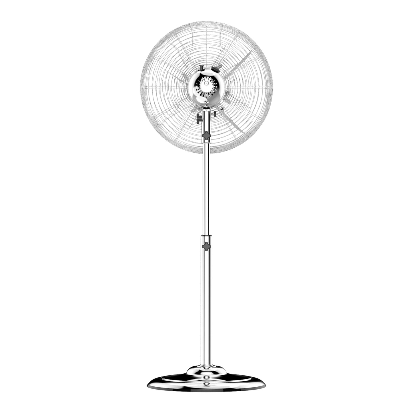 Ventilador De Pie 45W Metal Chrome TX-16GA Refrescante Y Elegante