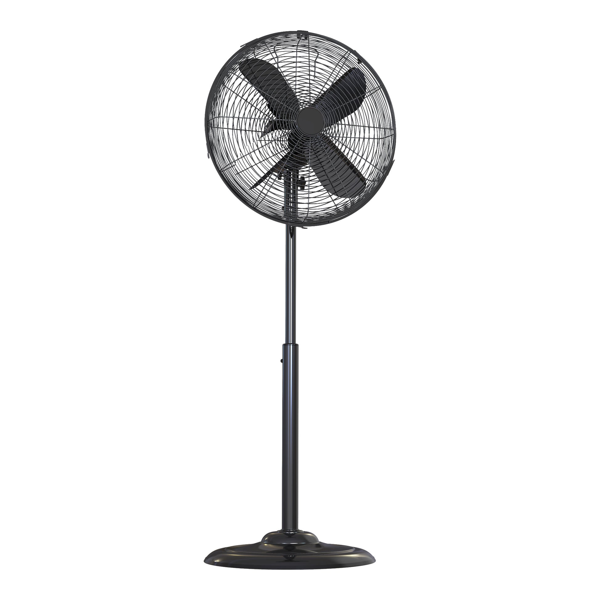 Castorama TX-16GA Ventilador de Pie 45W Metal Negro