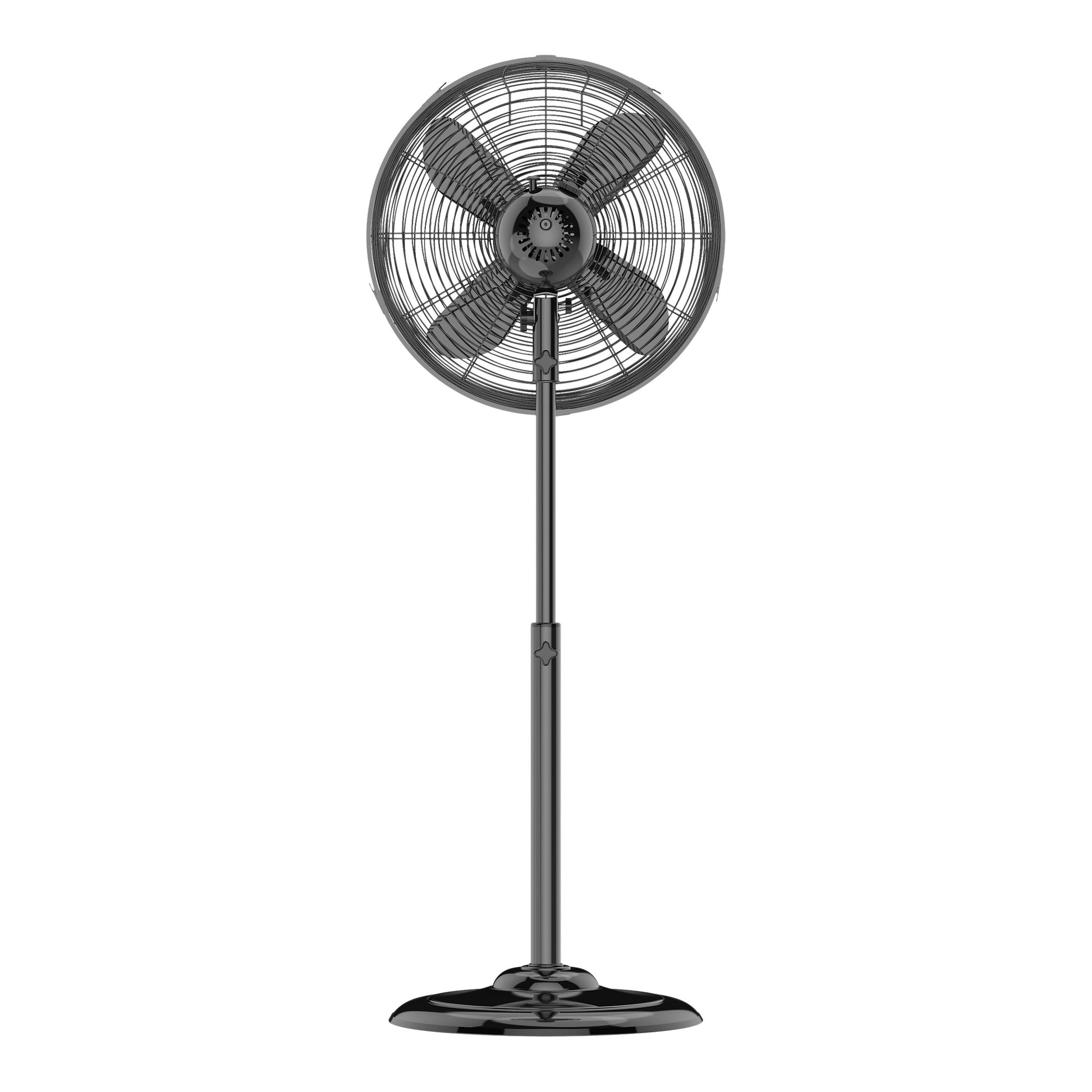 Castorama TX-16GA Ventilador de Pie 45W Metal Negro