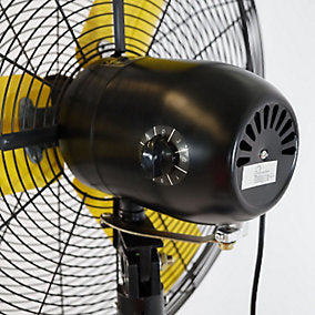 Garland TURBO 30P-V23 Ventilador de Pie Negro 76 cm Rotor 210 m³/min