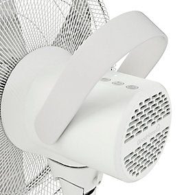 GoodHome Carrao Ventilador de pie 41,5 cm, 3 velocidades