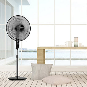 Taurus Alpatec Bergen 16CR Ventilador Pie Negro 40cm 3 Velocidades
