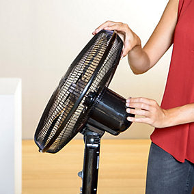 Taurus Alpatec Bergen 16CR Ventilador Pie Negro 40cm 3 Velocidades