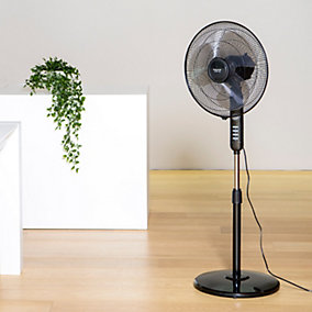 Taurus Alpatec Bergen 16CR Ventilador Pie Negro 40cm 3 Velocidades