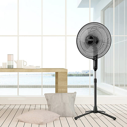 Ventilador de Pie Taurus Alpatec 45W 3 Velocidades Negro
