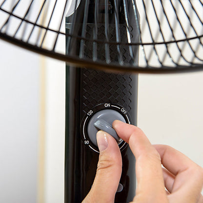 Ventilador de Pie Taurus Alpatec 45W 3 Velocidades Negro