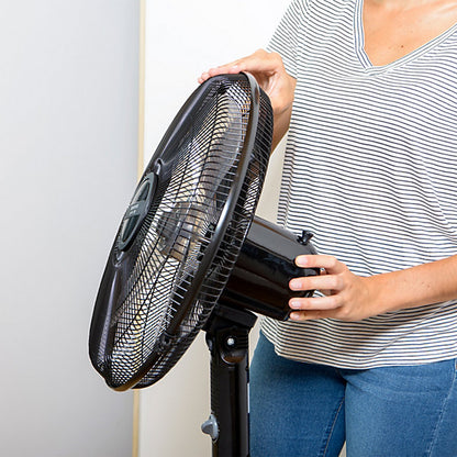 Ventilador de Pie Taurus Alpatec 45W 3 Velocidades Negro