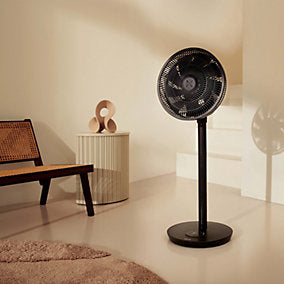 Duux Whisper Flex 2 Ventilador Sobre Pie Negro 30 Velocidades