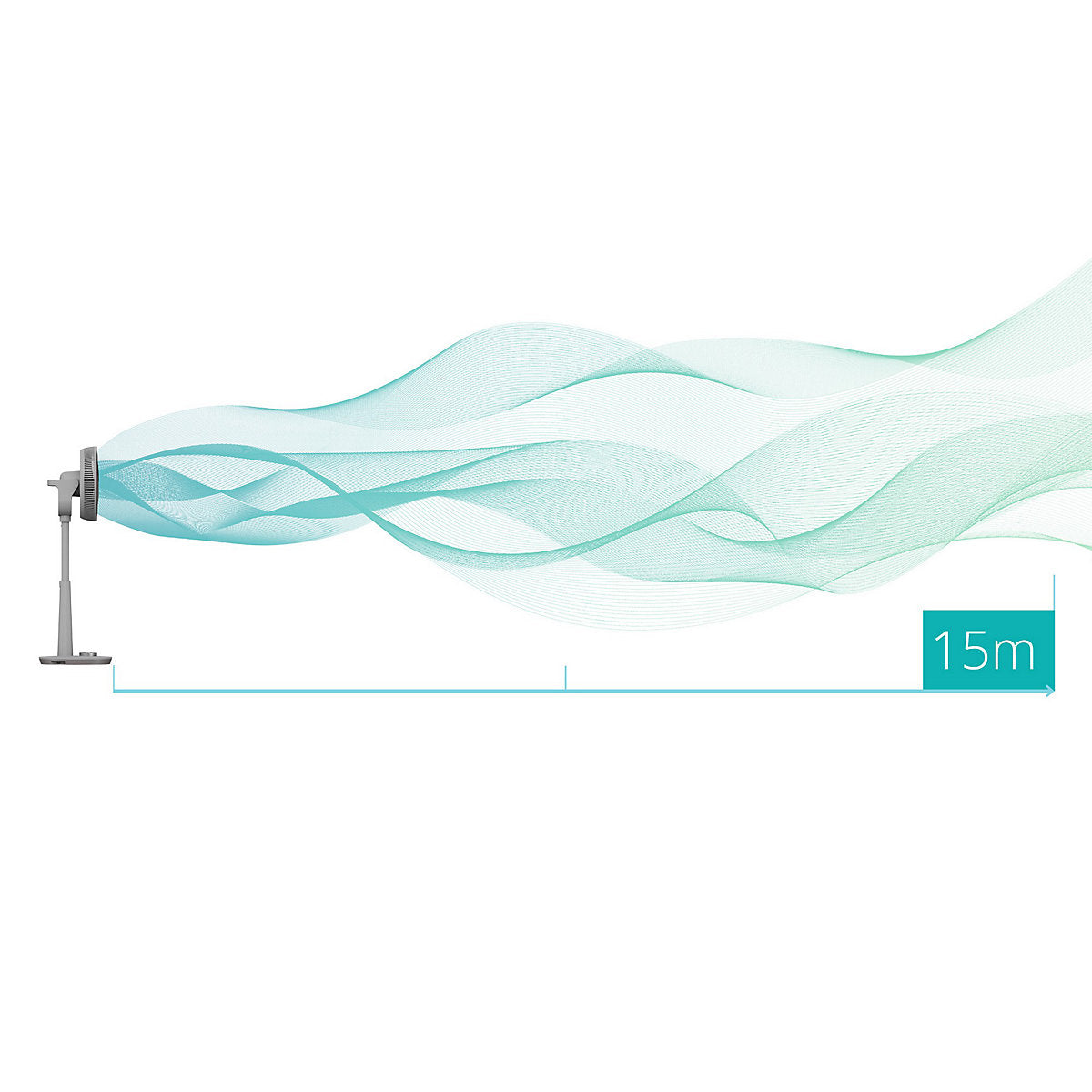 Duux Whisper 2 Ventilador de Pie Oscilante 26 Velocidades Gris