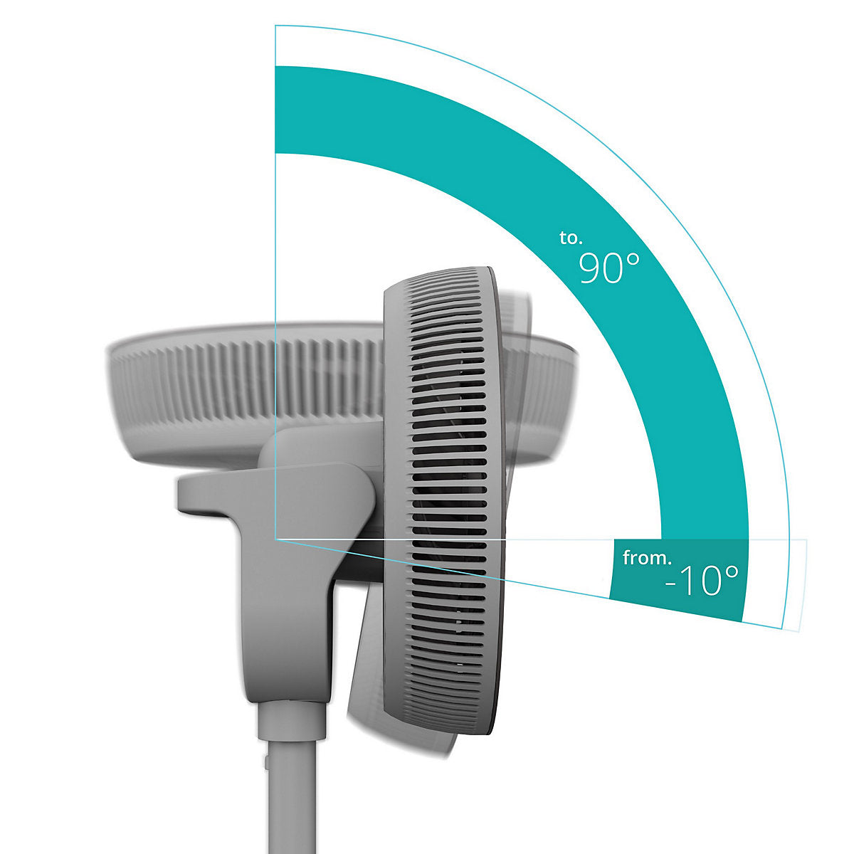 Duux Whisper 2 Ventilador de Pie Oscilante 26 Velocidades Gris