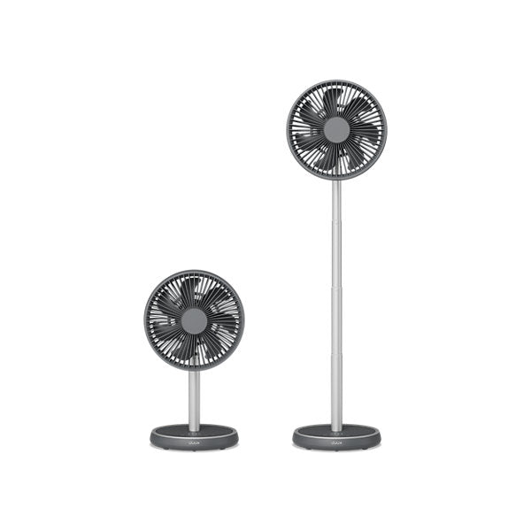 Duux Rize Ventilador De Pie Recargable Altura 34‑75 cm