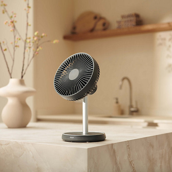 Duux Rize Ventilador De Pie Recargable Altura 34‑75 cm