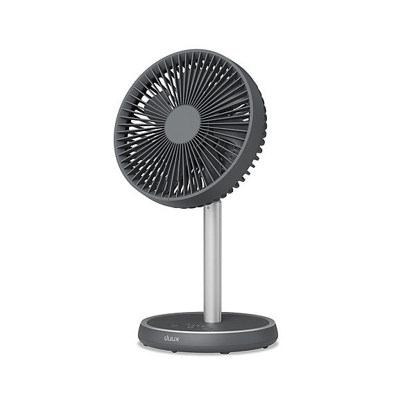 Duux Rize Ventilador De Pie Recargable Altura 34‑75 cm