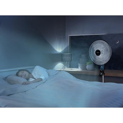 Rowenta VU4420F0 Ventilador de Pie Negro 3 Velocidades