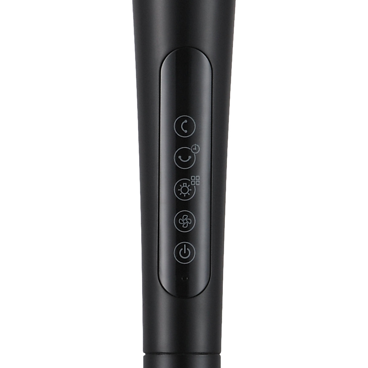 GoodHome GHOPF20-BKDC Ventilador de Pie Silencioso 36,5 cm Negro 12 Velocidades + Oscilación 3D