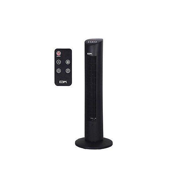 EDM 33504 Ventilador de Columna 60W, 3 Velocidades, Control Remoto