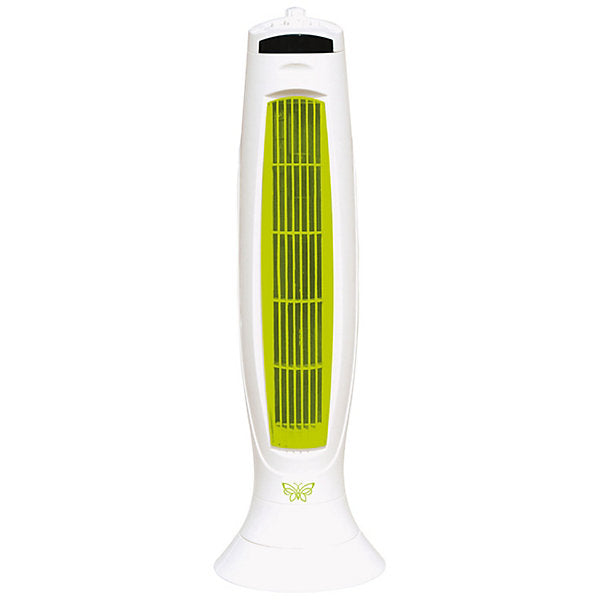 Ventilador tour Frankystar Butterfly 45W oscillation base rotative 3 vitesses minuterie 60 min