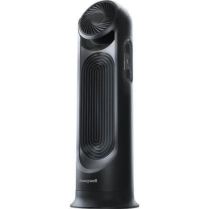 Honeywell Kaz Turbo Ventilador Torre Negro 2 Controles 3 Velocidades