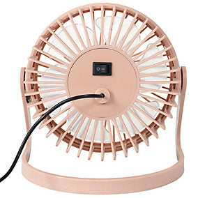 JET LAG Ventilador USB Silencioso Compacto Orientable Multicolor