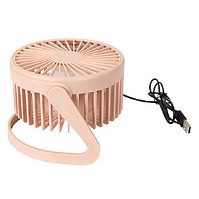JET LAG Ventilador USB Silencioso Compacto Orientable Multicolor