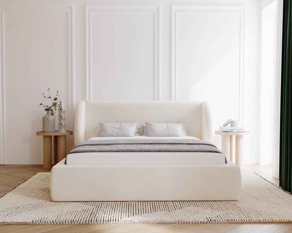 Luxusbetten24 Monaco Designer Polsterbett Samt mit Großem Stauraum